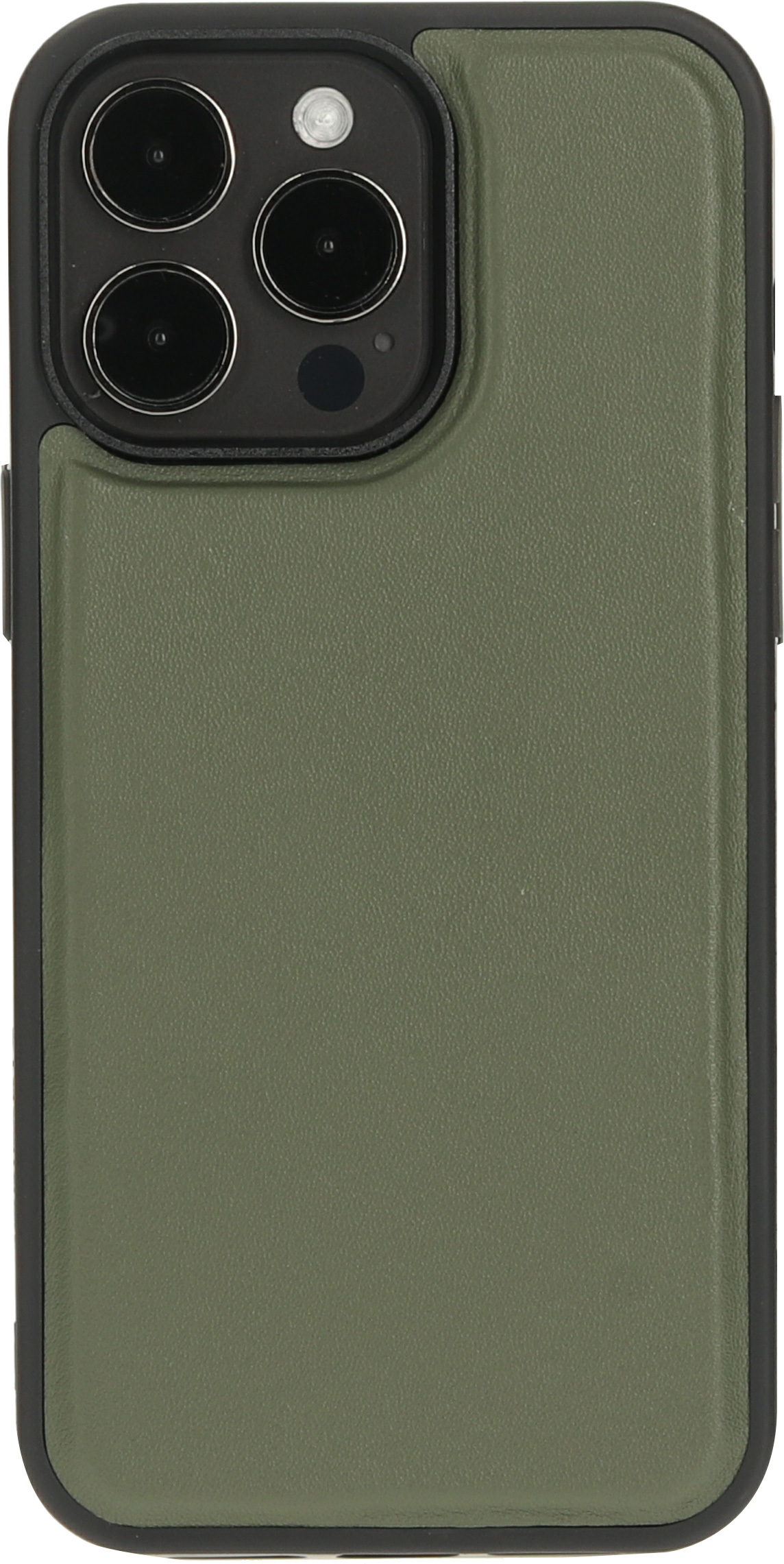 Mobiparts Leather 2 in1 Wallet Case iPhone 15 Pro Max Green