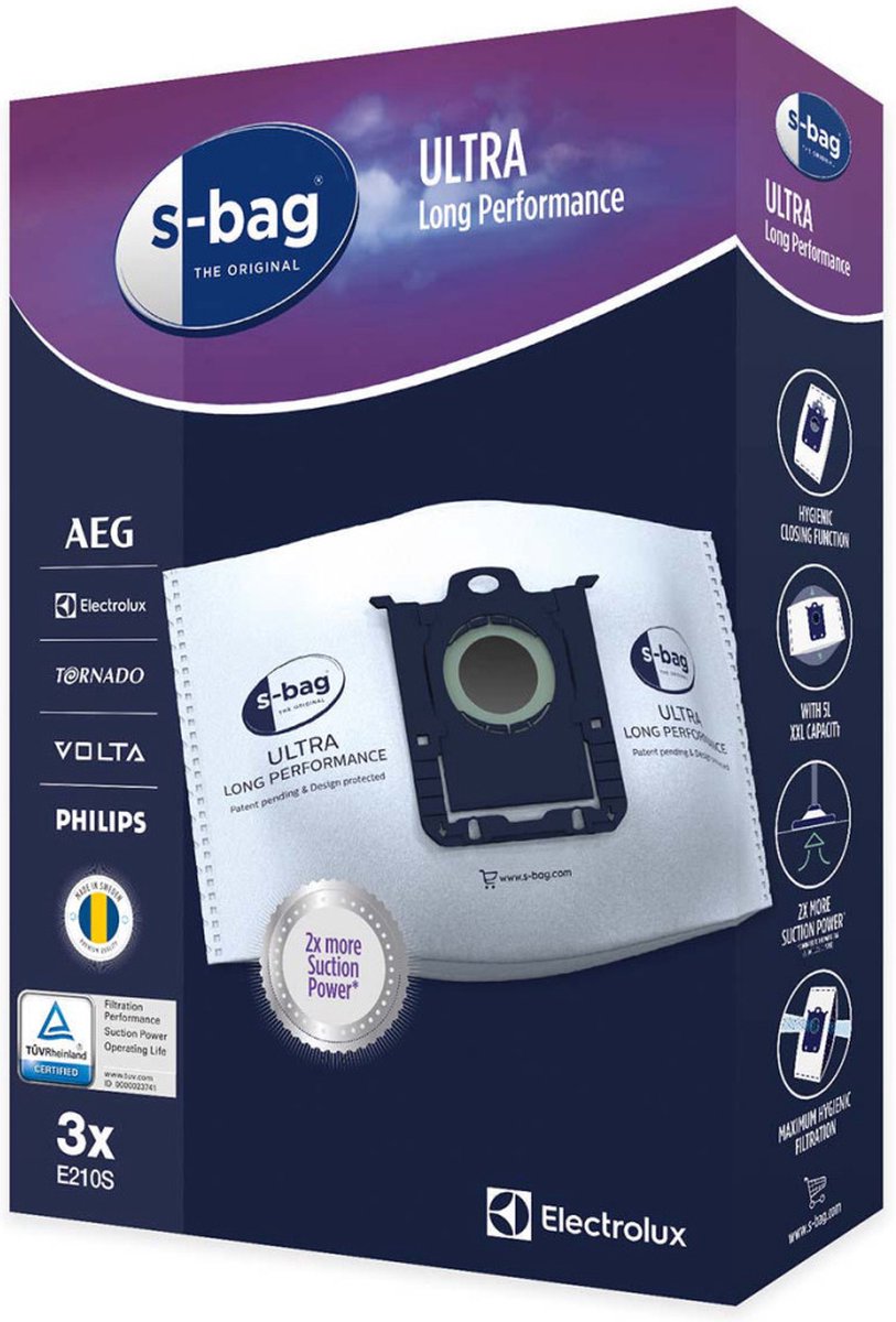 Stofzak ELECTROLUX E210S 9001684613