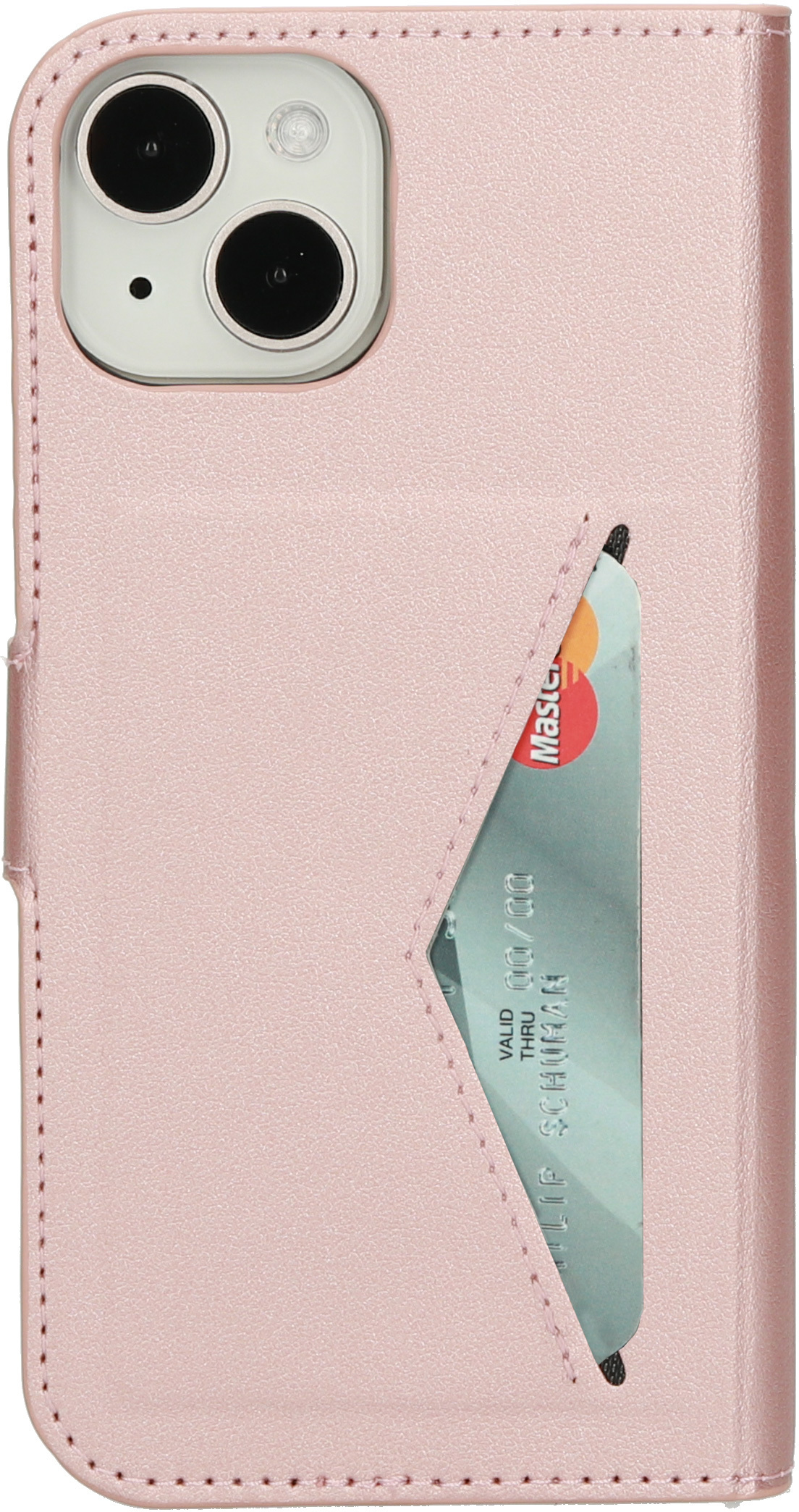 Mobiparts Classic Wallet Case Apple iPhone 15 Pink