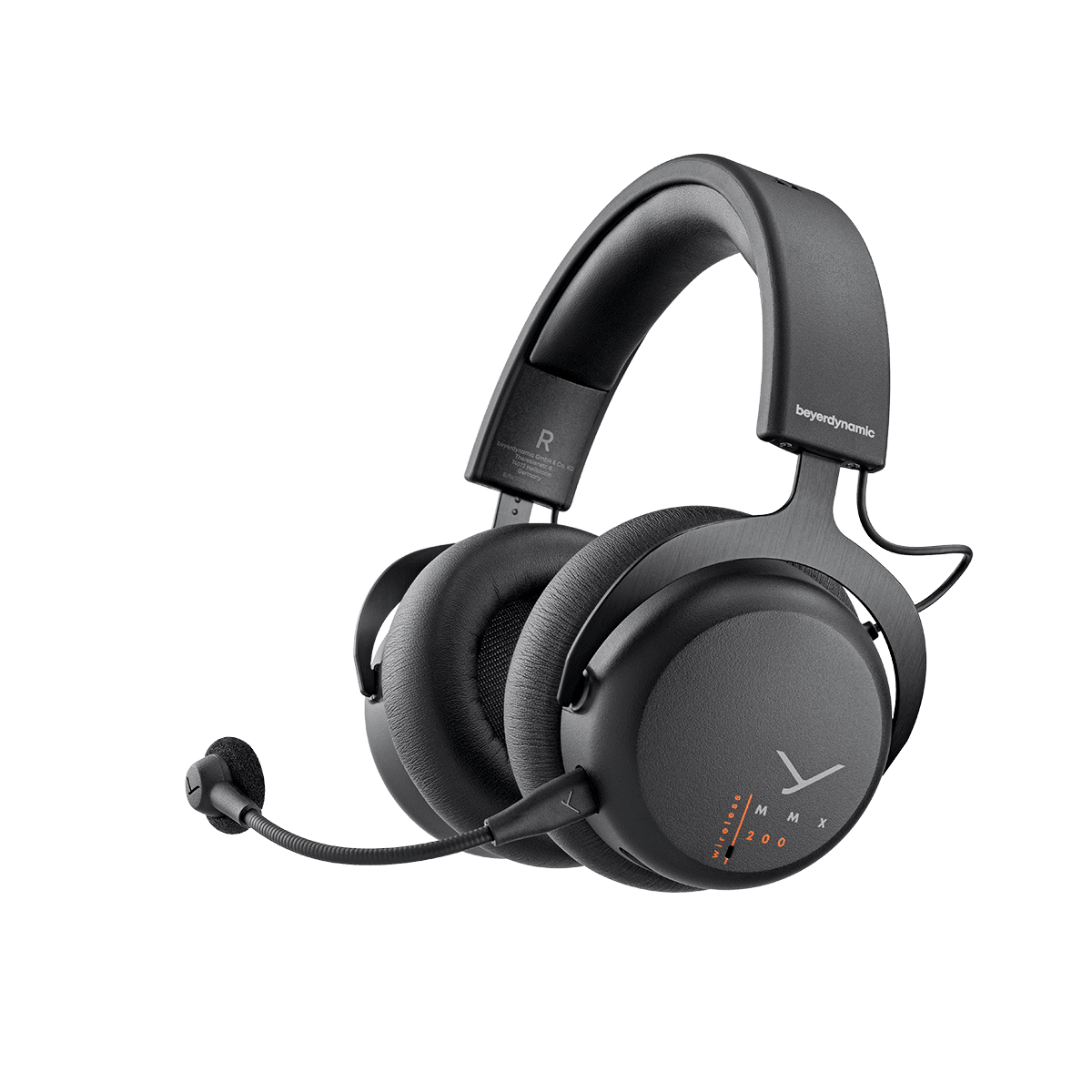 Beyerdynamic MMX 200 wireless black Headset Bedraad en draadloos Hoofdband Gamen USB Type-C / USB Type-A Bluetooth Zwart