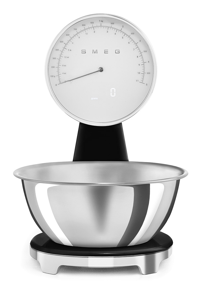 Keukenweegschaal SMEG KSF01BLWW / zwart