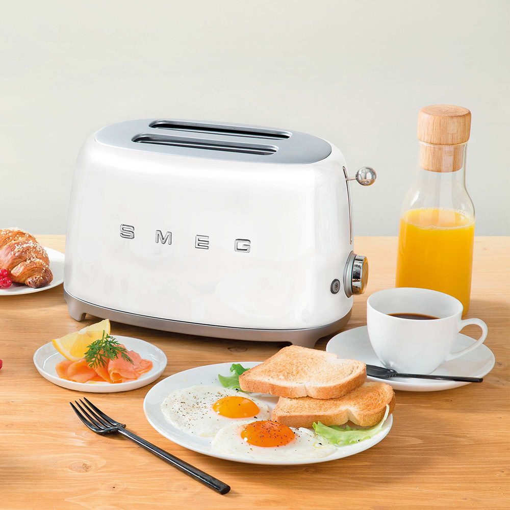 Smeg grille-pain 2 tranches 2 fentes