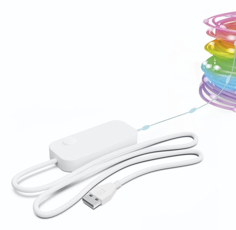 Hama 00176660 éclairage intelligent Guirlande lumineuse intelligente Wi-Fi