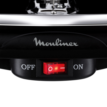 Moulinex re140812 raclette 4 persoon/personen 700 W Zwart
