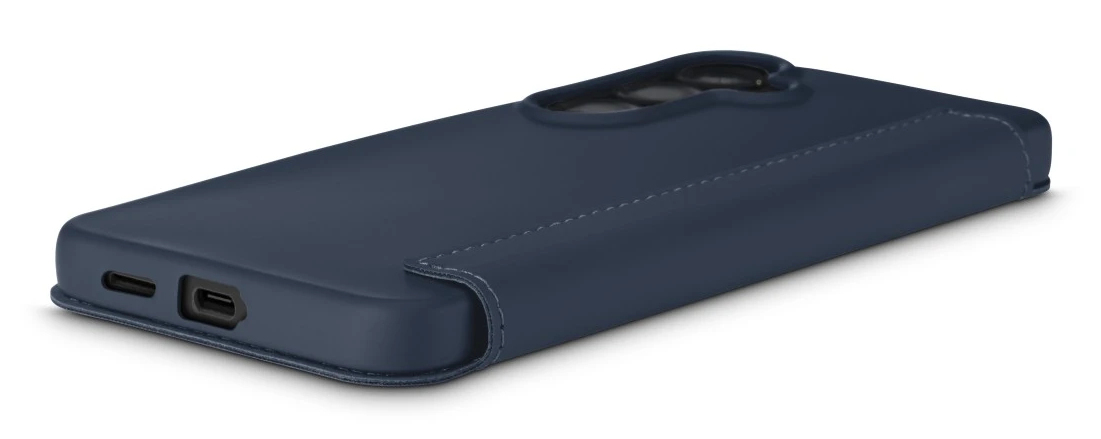 Hama Housse pr portable Fantastic Feel pour Samsung Galaxy S25, bleue