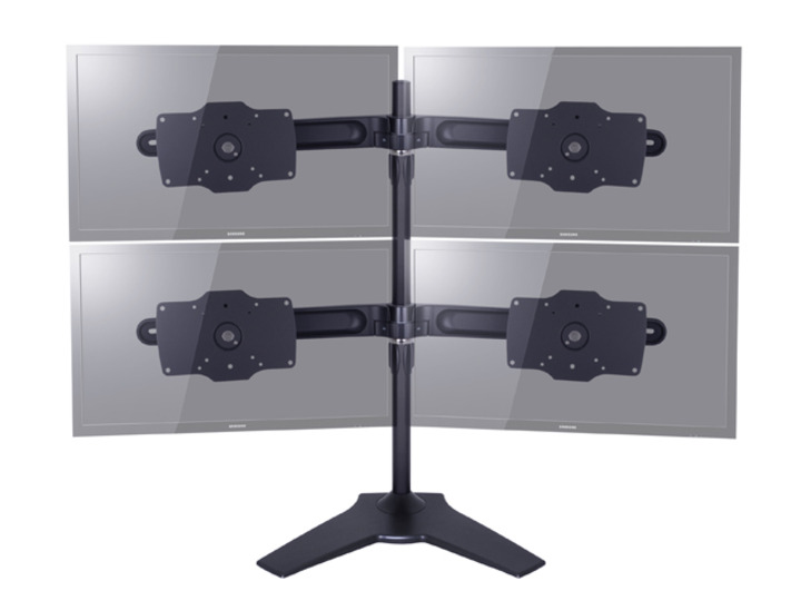 Monitorsteun MULTIBRACKETS dual stand zwart