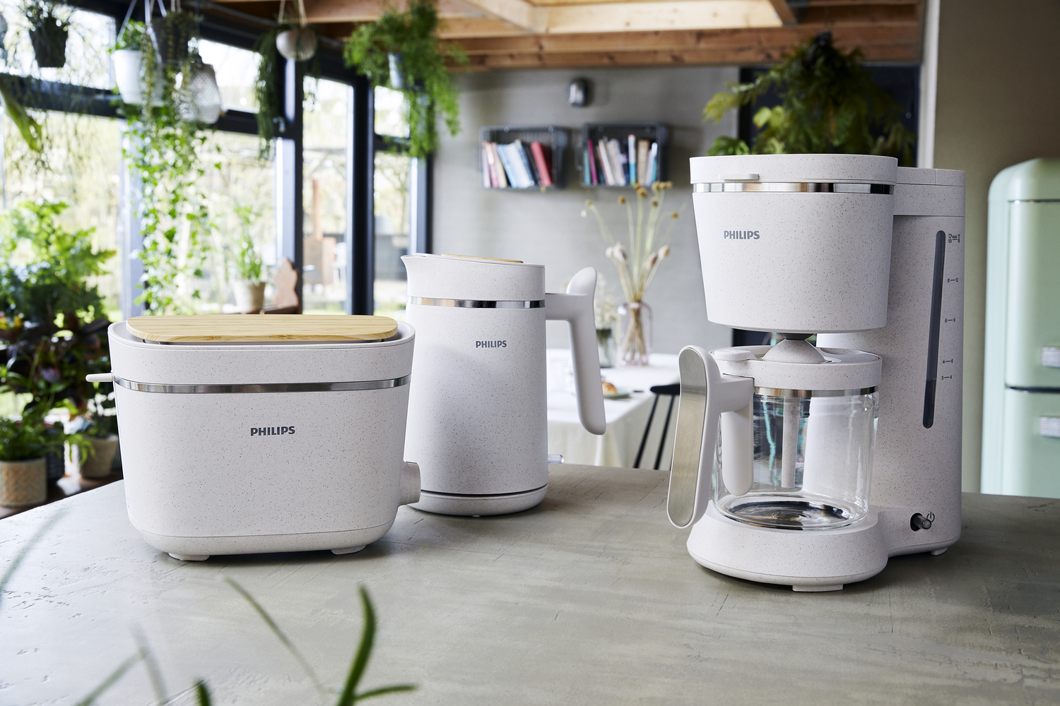 Philips Eco Conscious Edition HD9365/10 Bouilloire - Plastiques 100% biosourcés