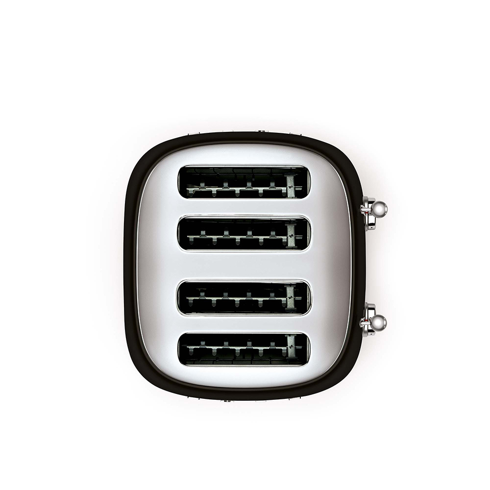 Broodrooster SMEG TSF03BLEU 4 sneden / zwart