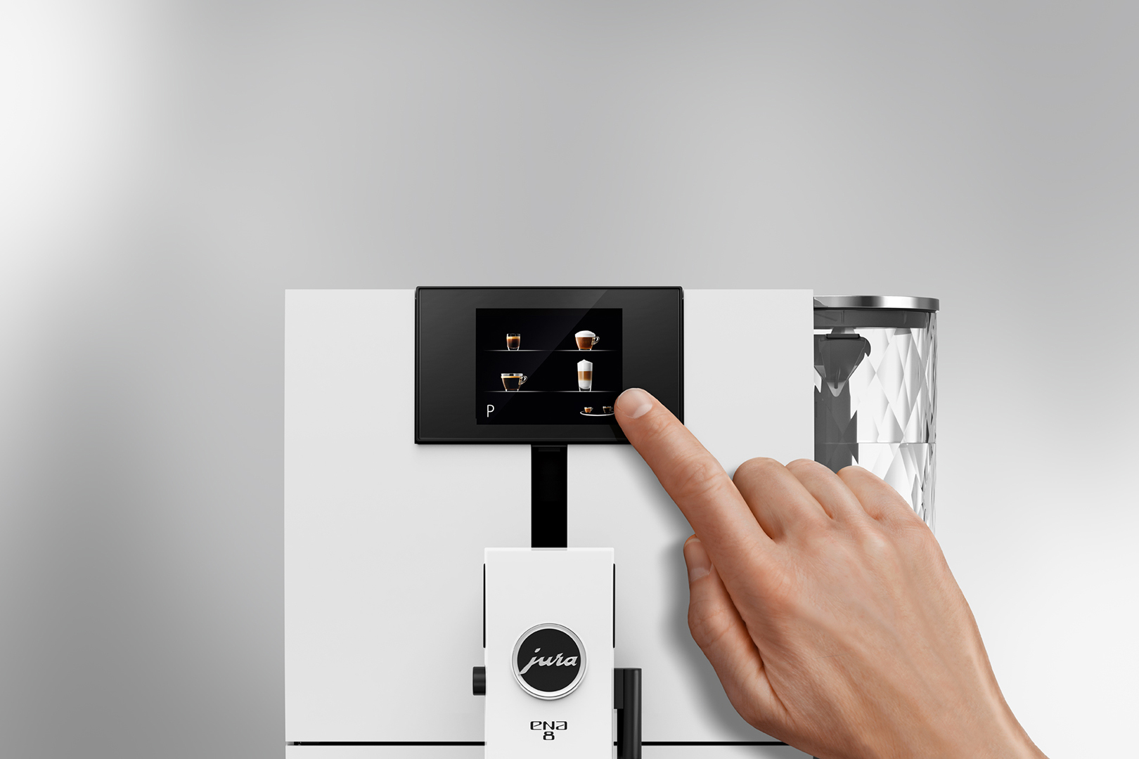 Espressomachine JURA 15332 ENA 8 / Touch / Full Nordic White (EC)