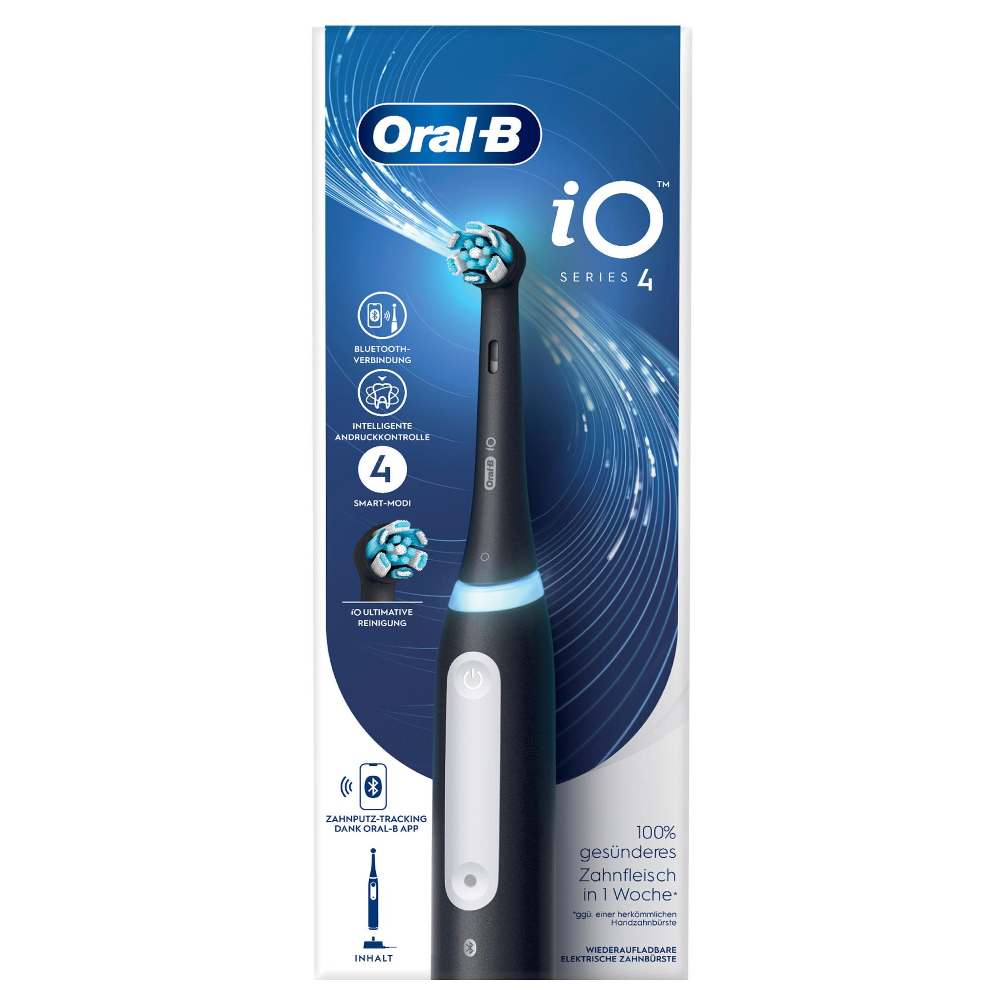 Brosse à dents BRAUN Oral-B iO Series 4 Zwart