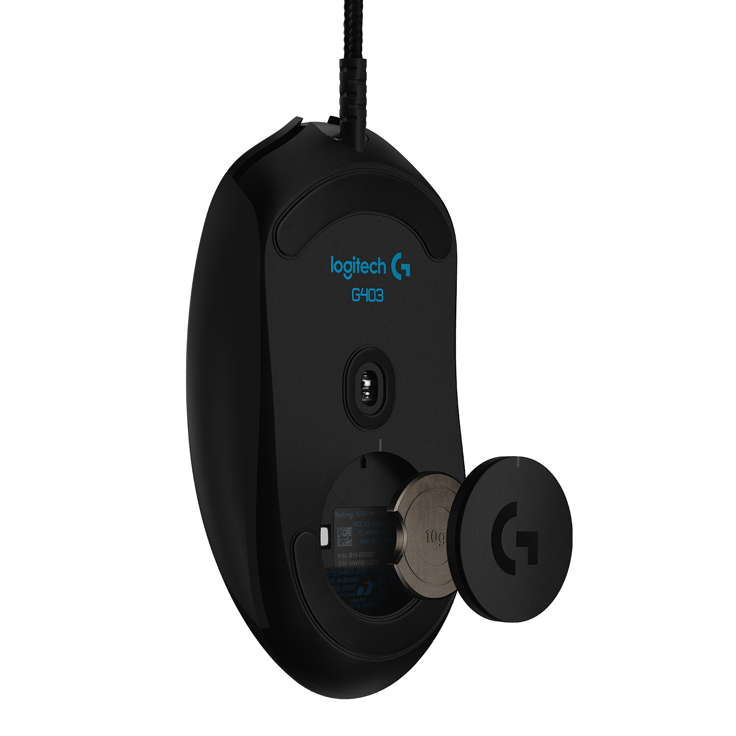 Muis Logitech G403 Hero Black