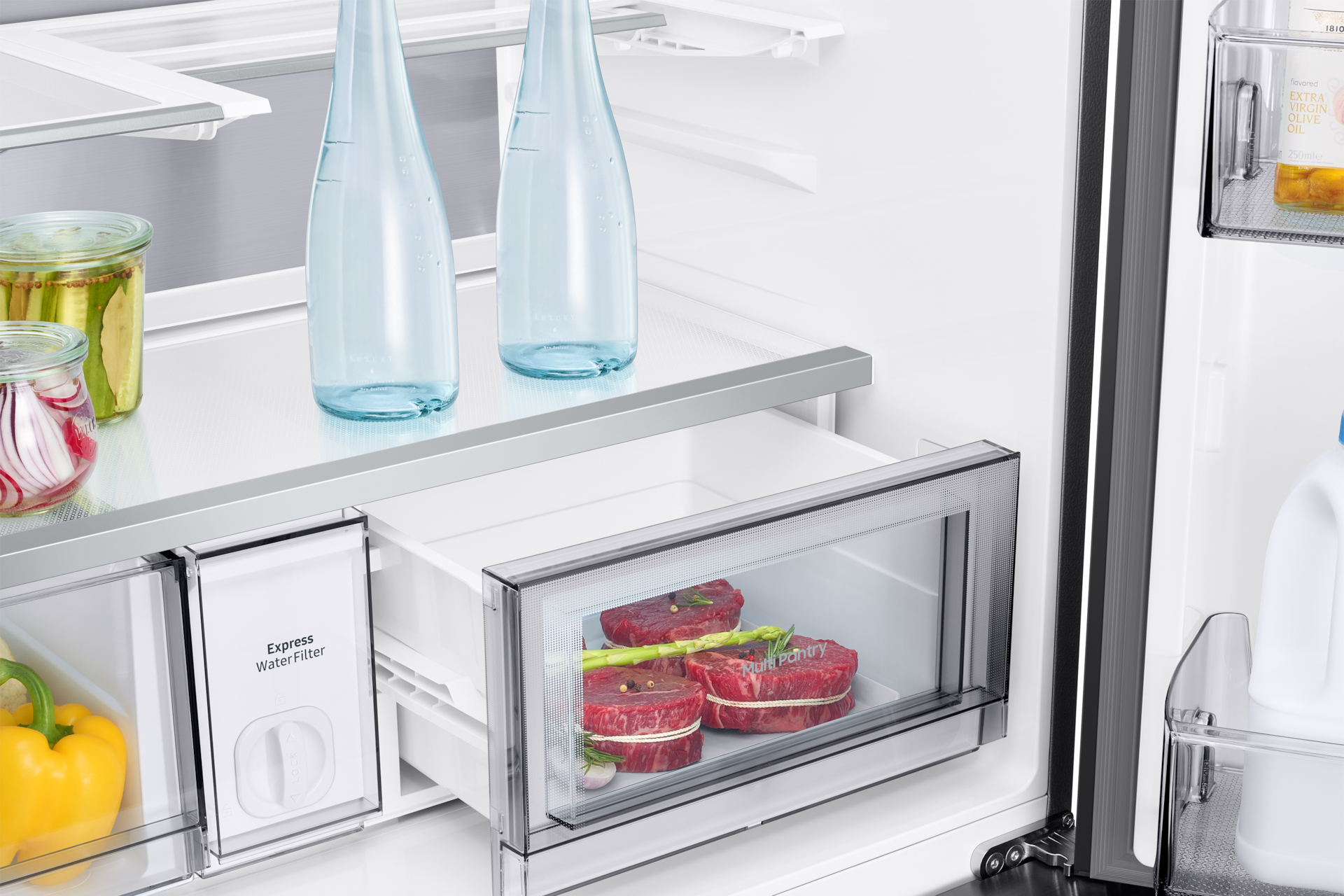Koelkast SDS SAMSUNG RM90F67CECEF / French door / E