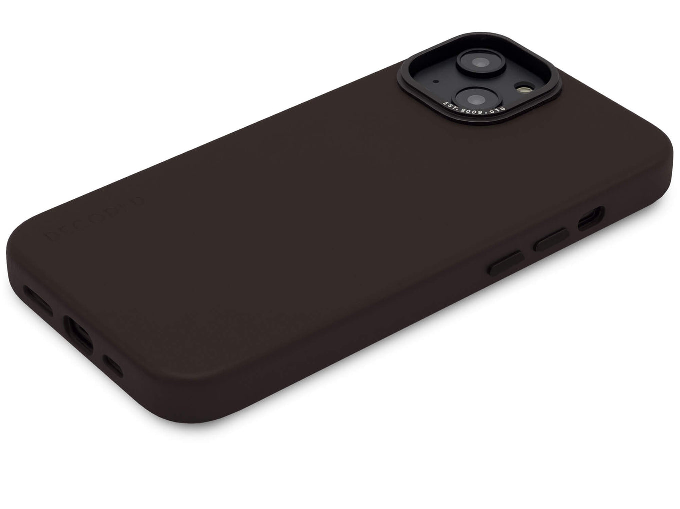 Tas DECODED Leather Backcover iPhone 14 Plus Brown