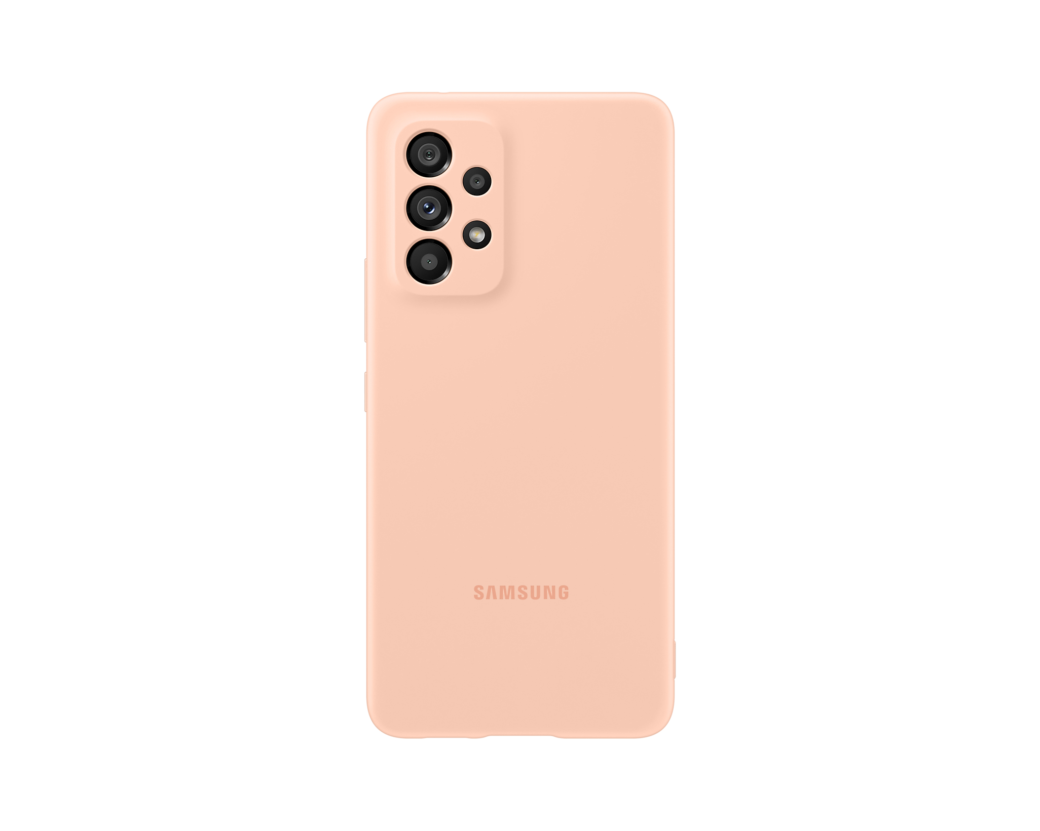 Cover Samsung Silicone Cover A53 5G Peach
