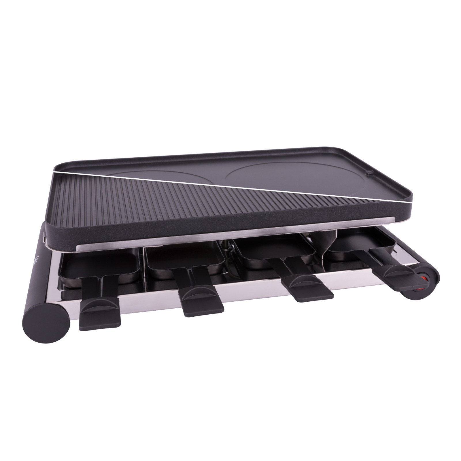 Frifri FRI1501012BLP raclette 8 persoon/personen 1300 W Zwart