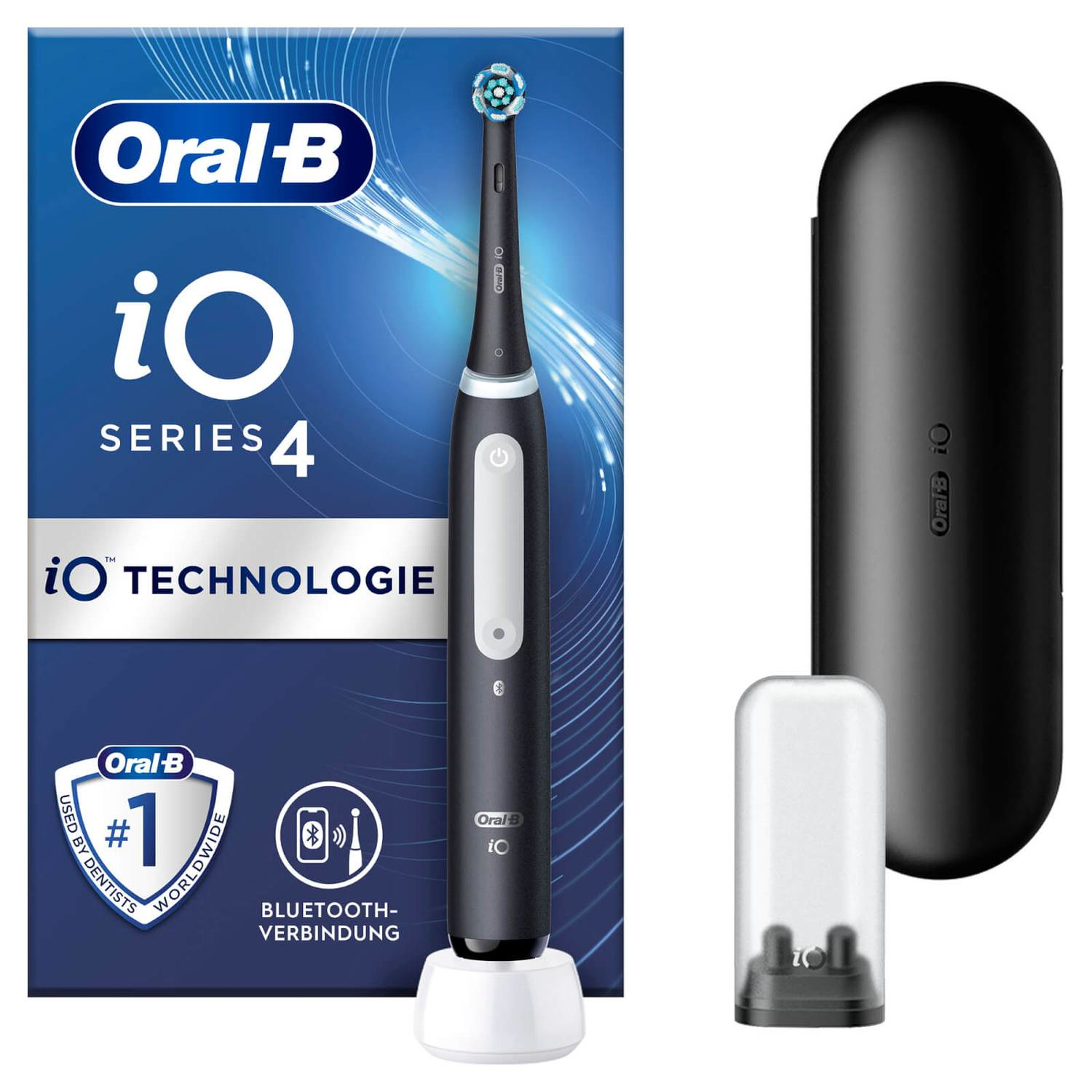 Elektrische tandenborstel ORAL-B 751130 iO Series 4 / mattblack - met etui