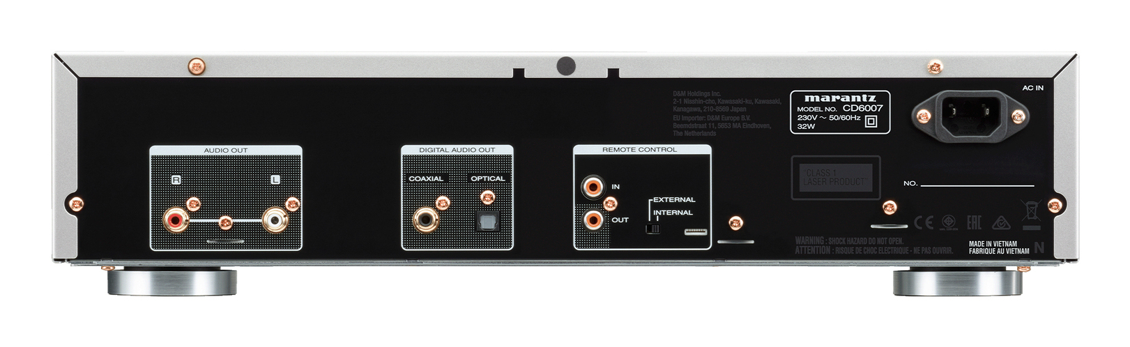 Marantz CD6007 Persoonlijke cd-speler Zwart