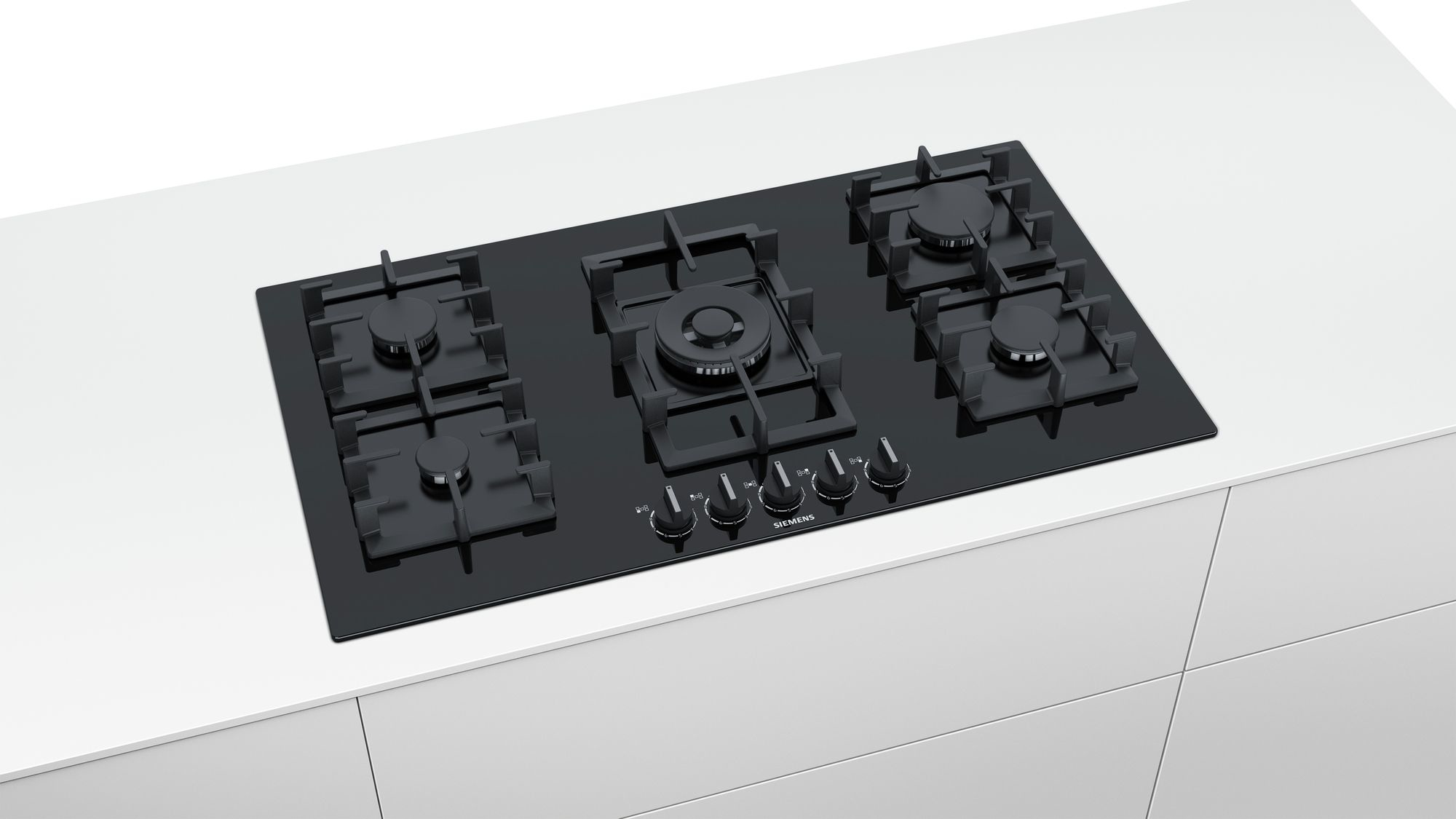 Siemens iQ500 EP9A6QB90 plaque Noir Intégré Gaz 5 zone(s)