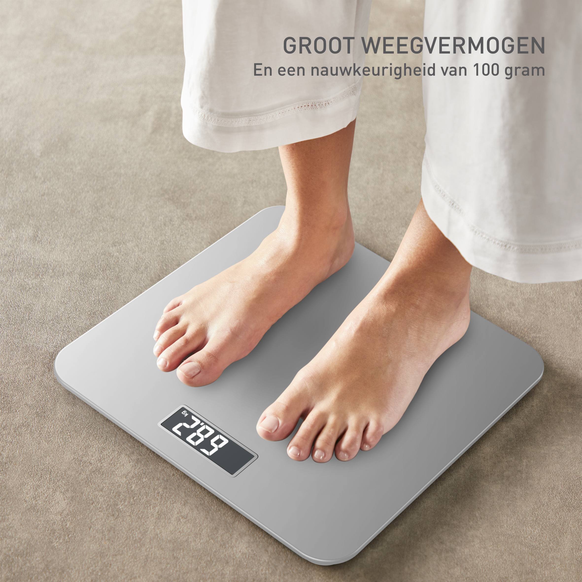 Personenweegschaal TEFAL PP1801V0 Premiss 3 / grijs