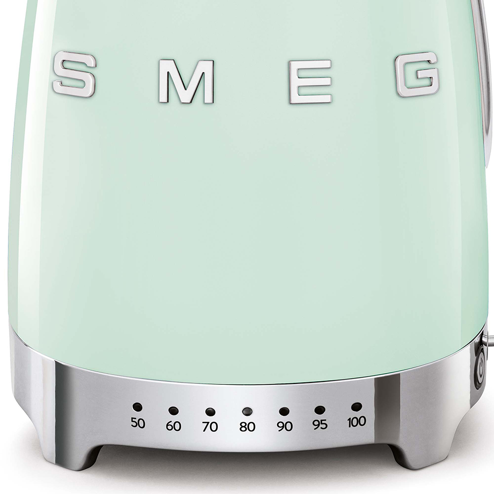Smeg bouilloire 1,7 vert d'eau KLF04PGEU