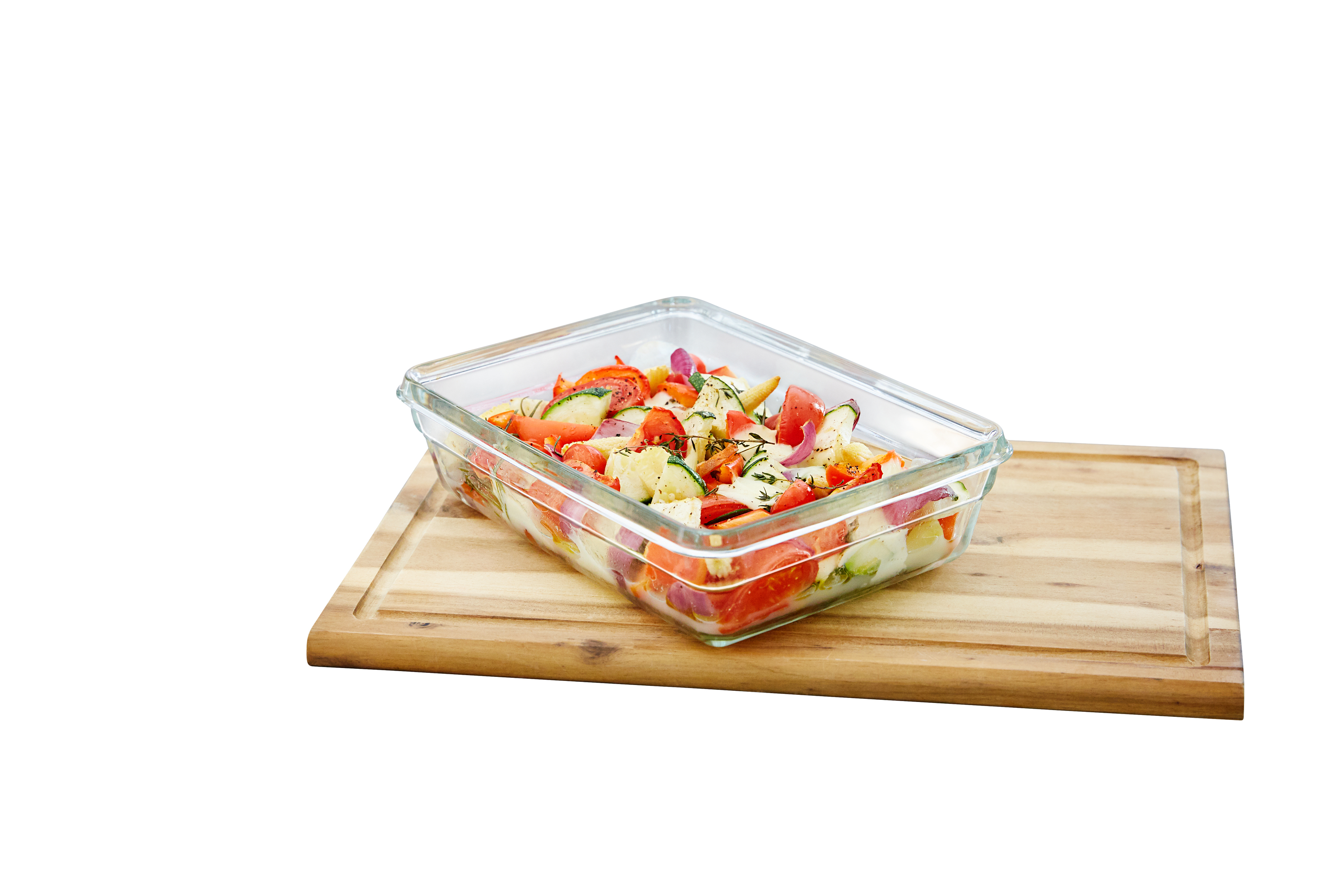 Vershouddoos EMSA N1040600 Clip&Close Rechthoek 0,7L Glas