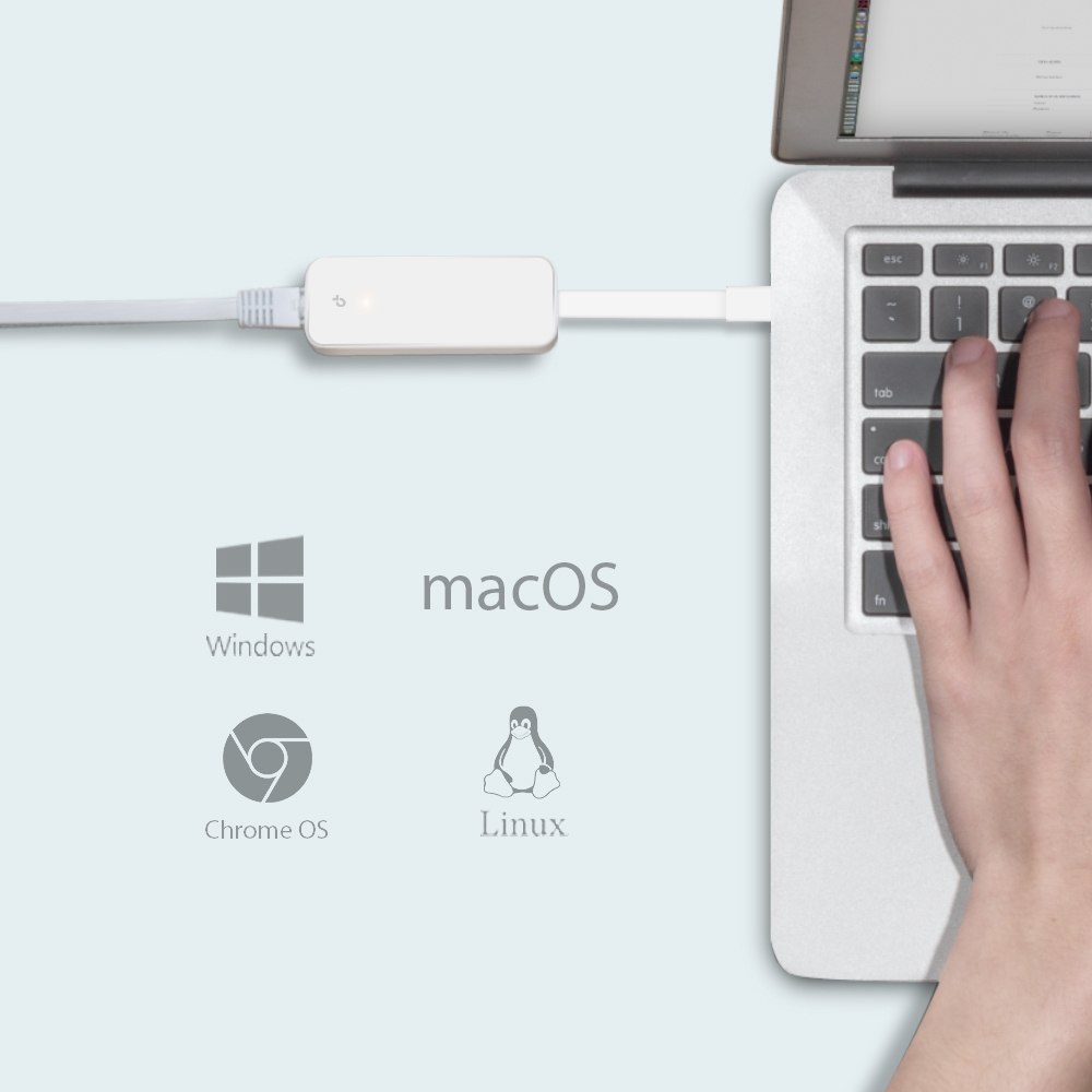 Adapter TP-Link USB-C Ethernet Gigabit