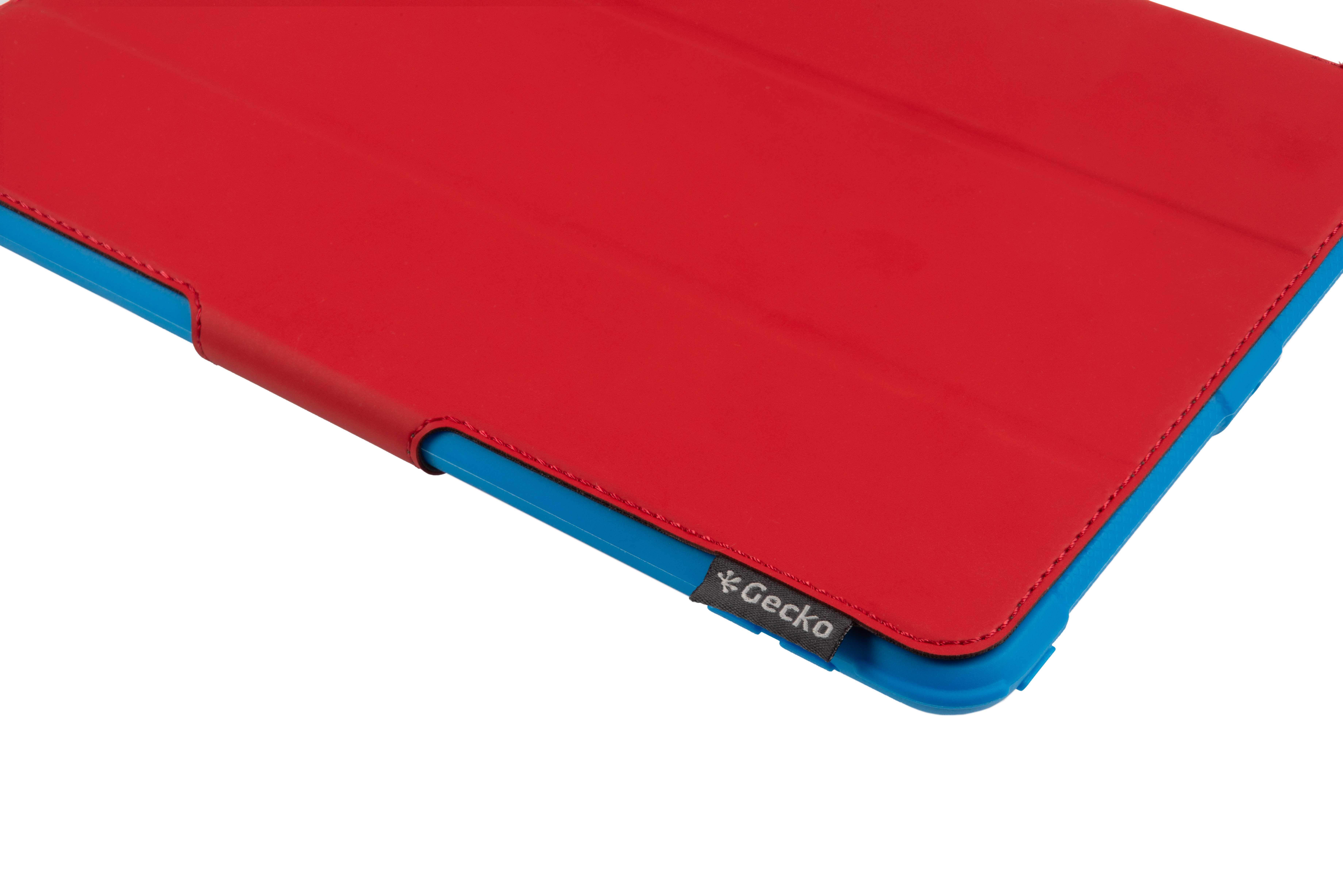 Gecko Super Hero Cover iPad 7/8/9th gen rood/blauw