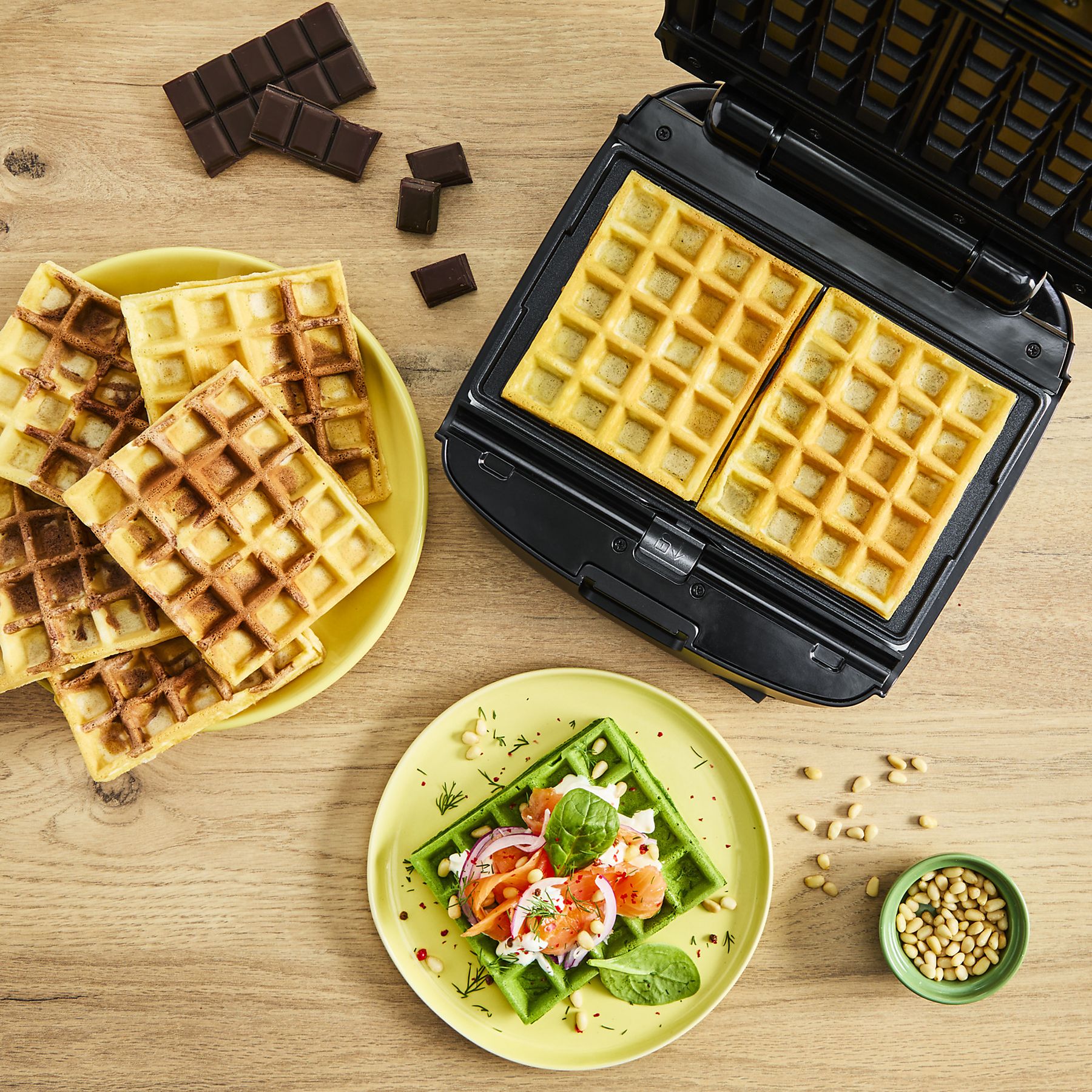 Croque & wafelijzer TEFAL SW863JF0 Snack Collection