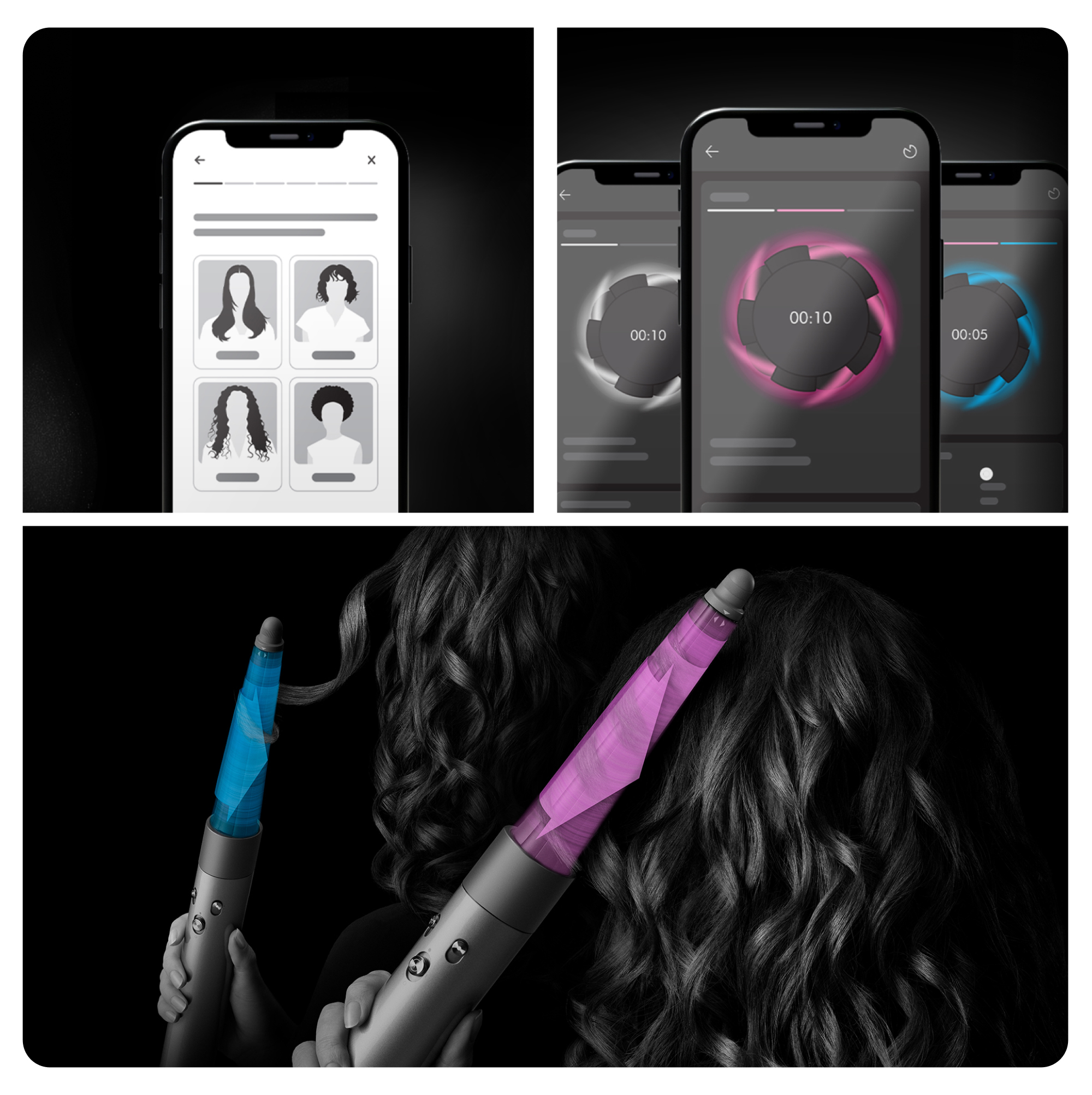 Airwrap DYSON 533736-01 I.D. / Curly + Coily / Topaas