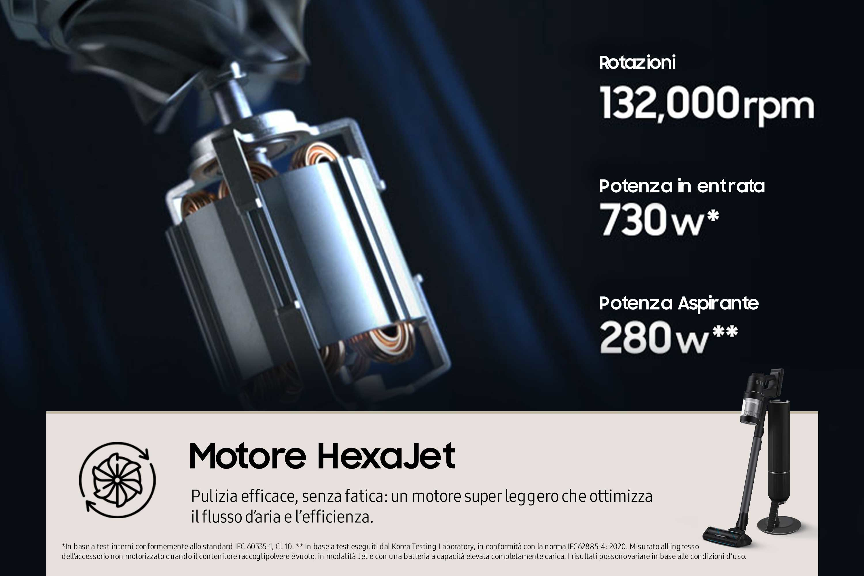 SAMSUNG ASPIRATEUR BALAI VS28C9784QKWA