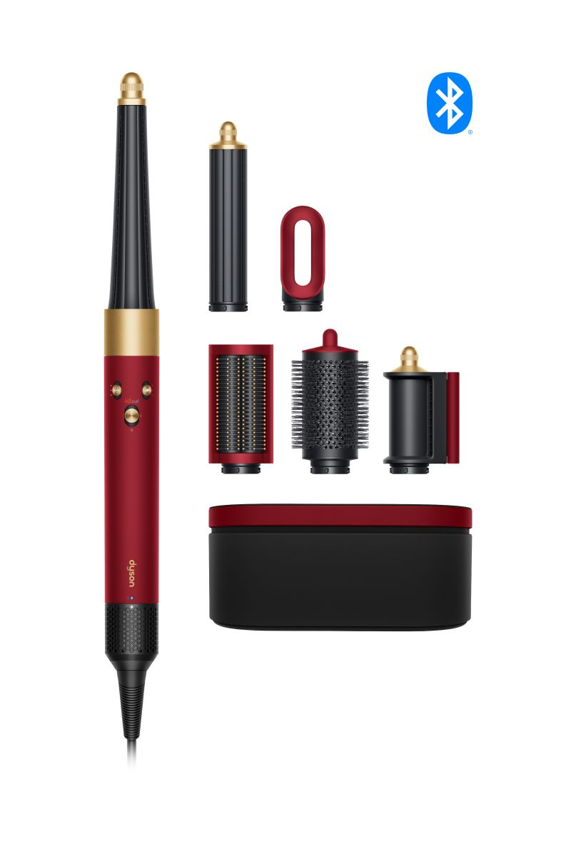 Airwrap DYSON 596926-01 I.D. / Straight + Wavy / red velvet & gold