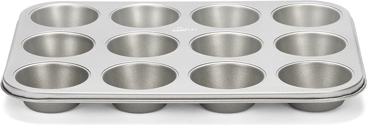 Muffin-bakplaat Patisse 10.PA3634 Silver-top 12-delig