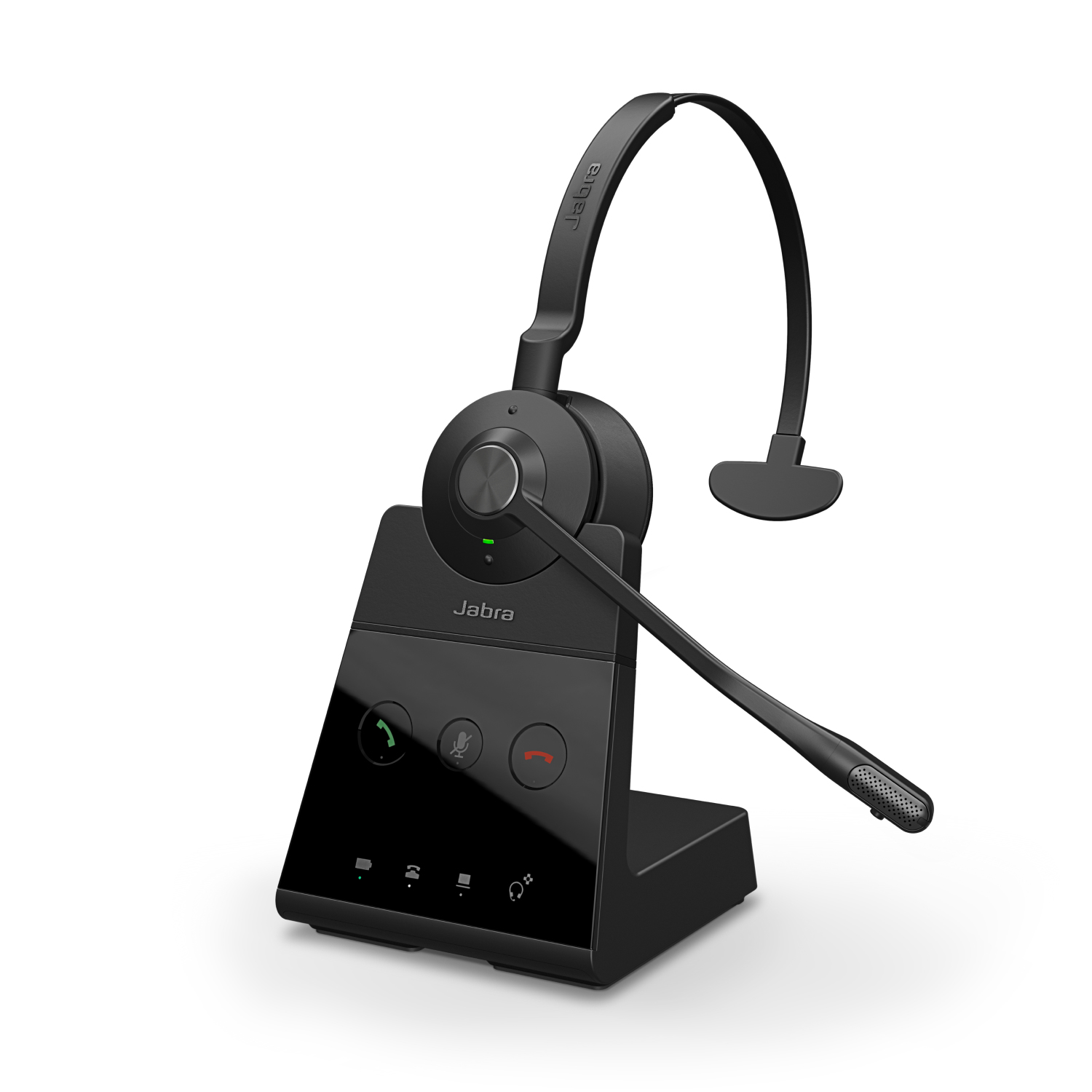 Jabra 9553-553-111 hoofdtelefoon/headset Draadloos Hoofdband Kantoor/callcenter Zwart