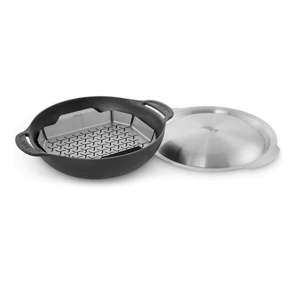 Wok en stomer WEBER 7607 Crafted