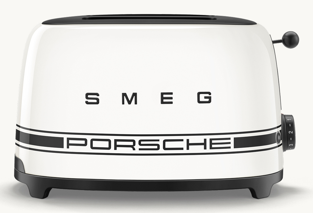 Broodrooster SMEG TSF01PCWEU Porsche Design / Carrara White / 2 sneden