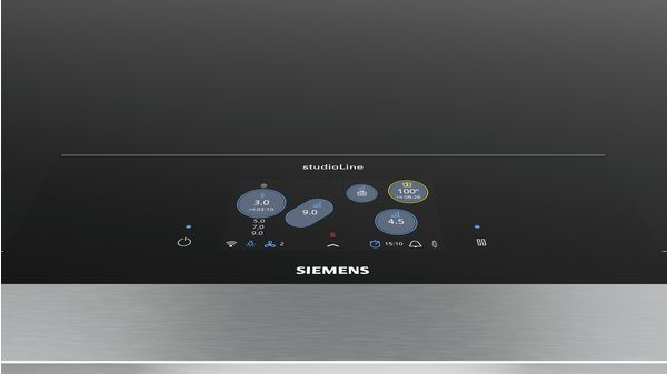 Siemens iQ700 EZ907KZY1E plaque Noir Intégré Plaque sans zone à induction 1 zone(s)