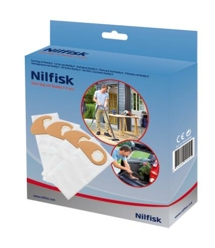 Stofzak NILFISK 81943048 Buddy II (12/18) - 4stuks
