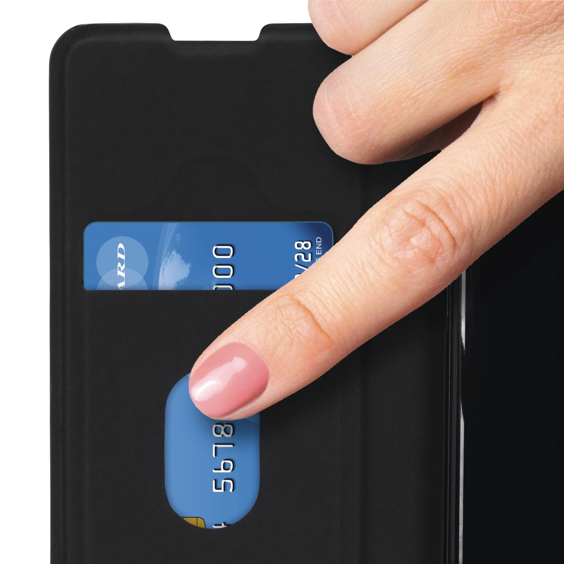Hama Étui portefeuille Guard Pro pour Samsung Galaxy A71, noir