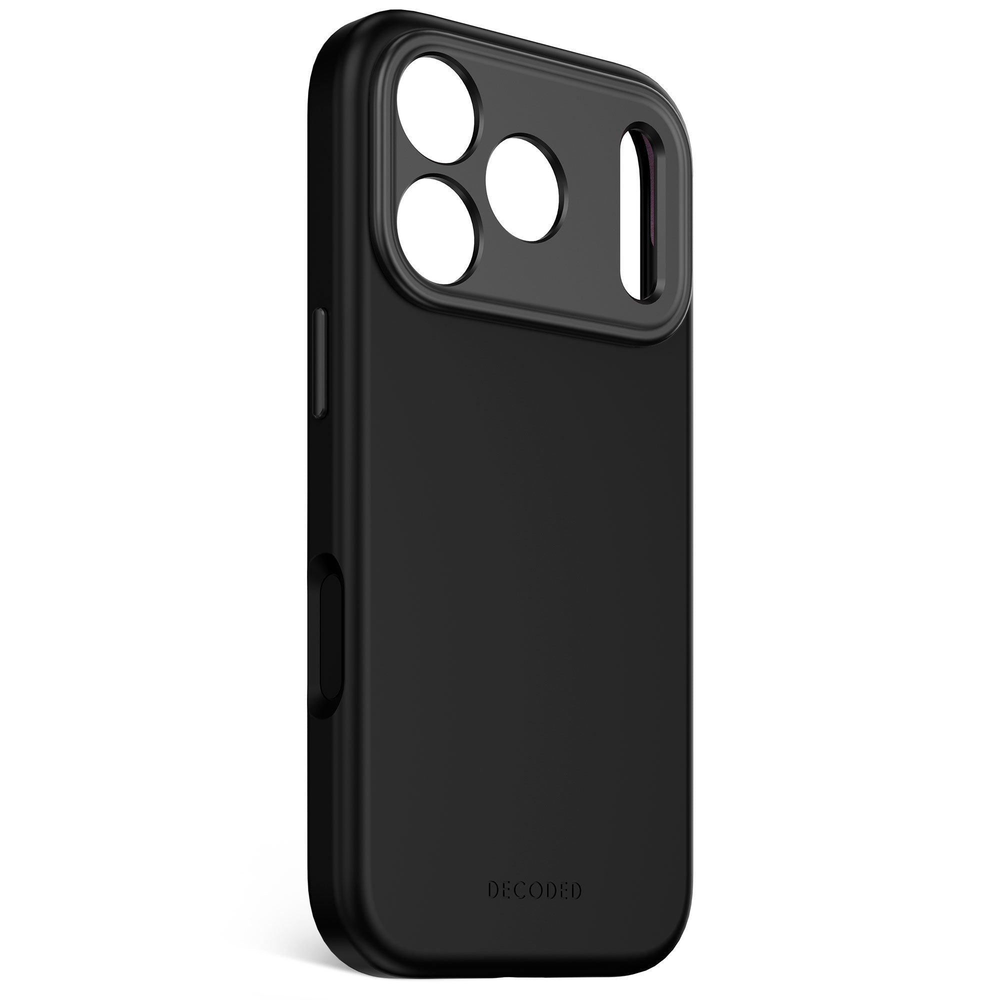 Decoded Silicone Backcover Apple iPhone 17 Pro Phantom Black