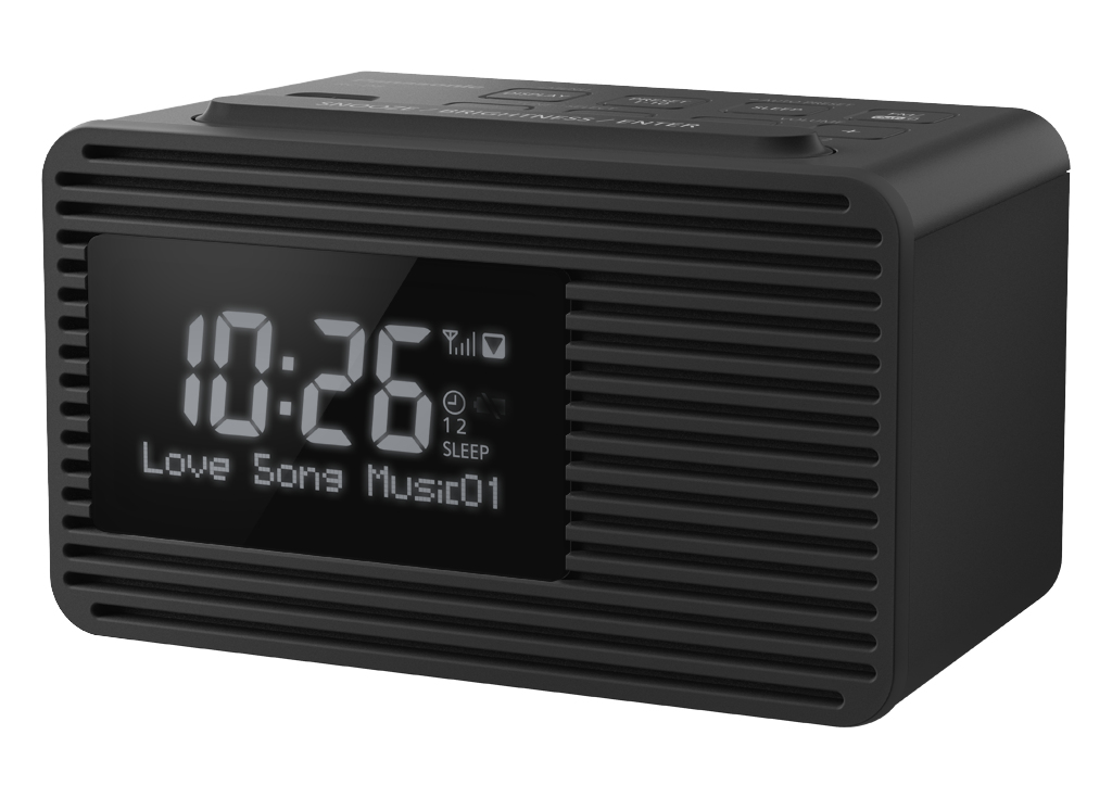 Panasonic radio reveil rcd8egk noir dab