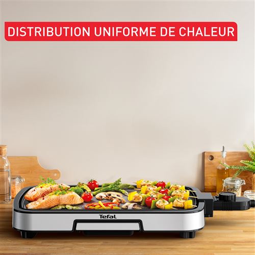 Tefal Plaque à gril elec. CB630D10