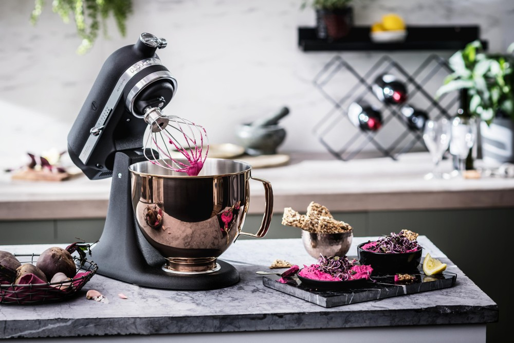 Kitchenaid robot de cuisine truffe noir