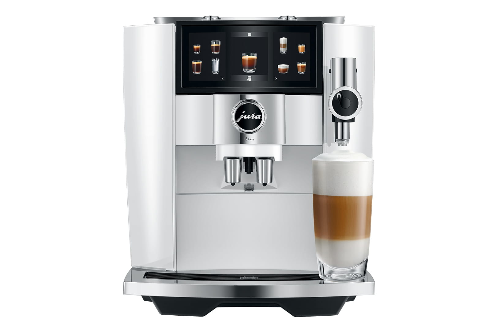 Espresso JURA 15594 J8 Twin Diamond / White (EA)