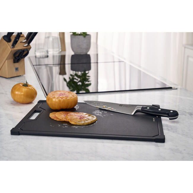 ZWILLING 1031032 keukensnijplank Rechthoekig Hout Zwart