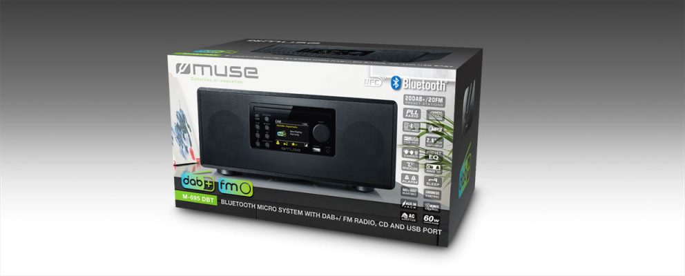 R/CD-speler MUSE M-695 DBT