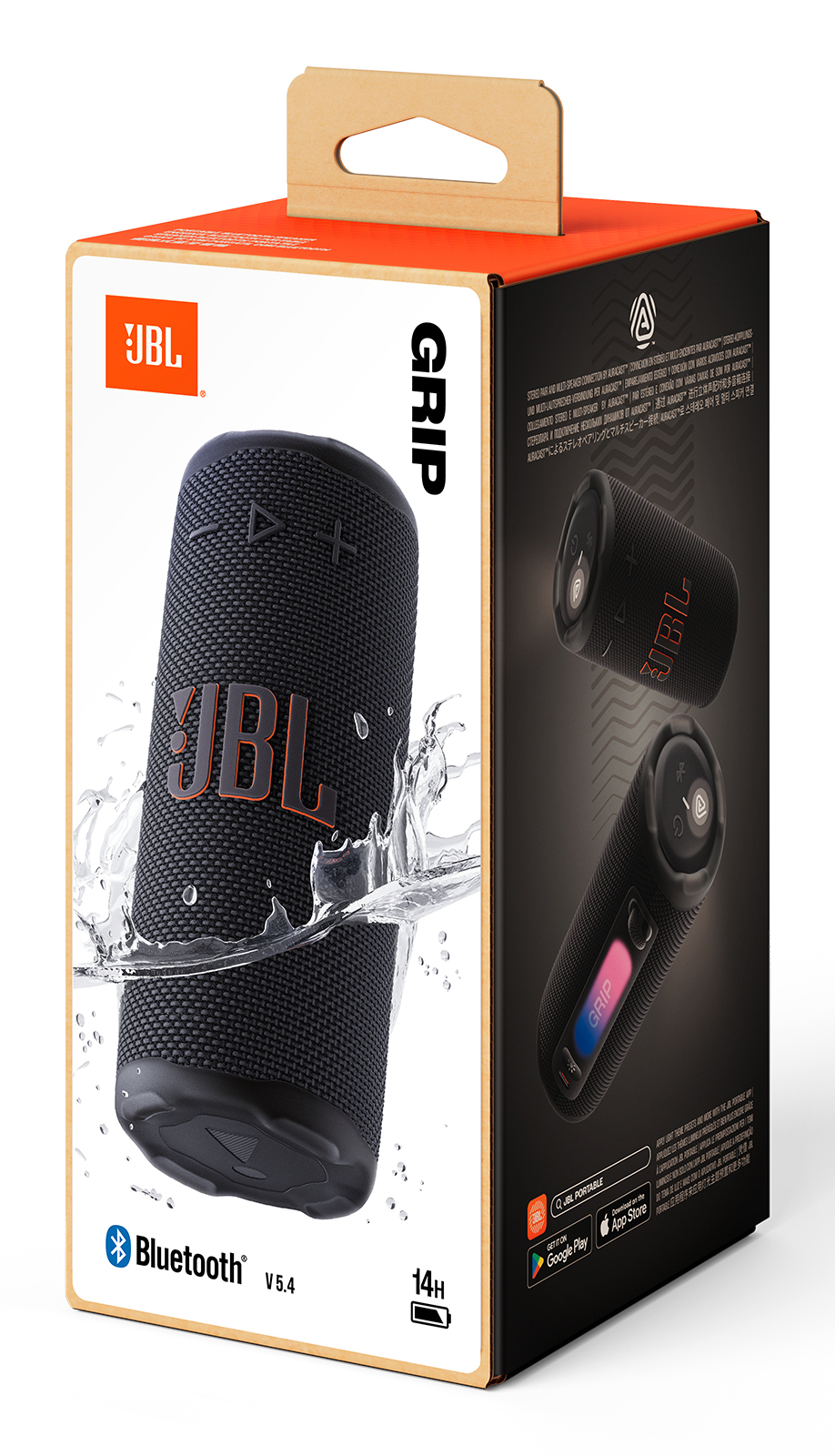Bluetooth speaker JBL Grip zwart