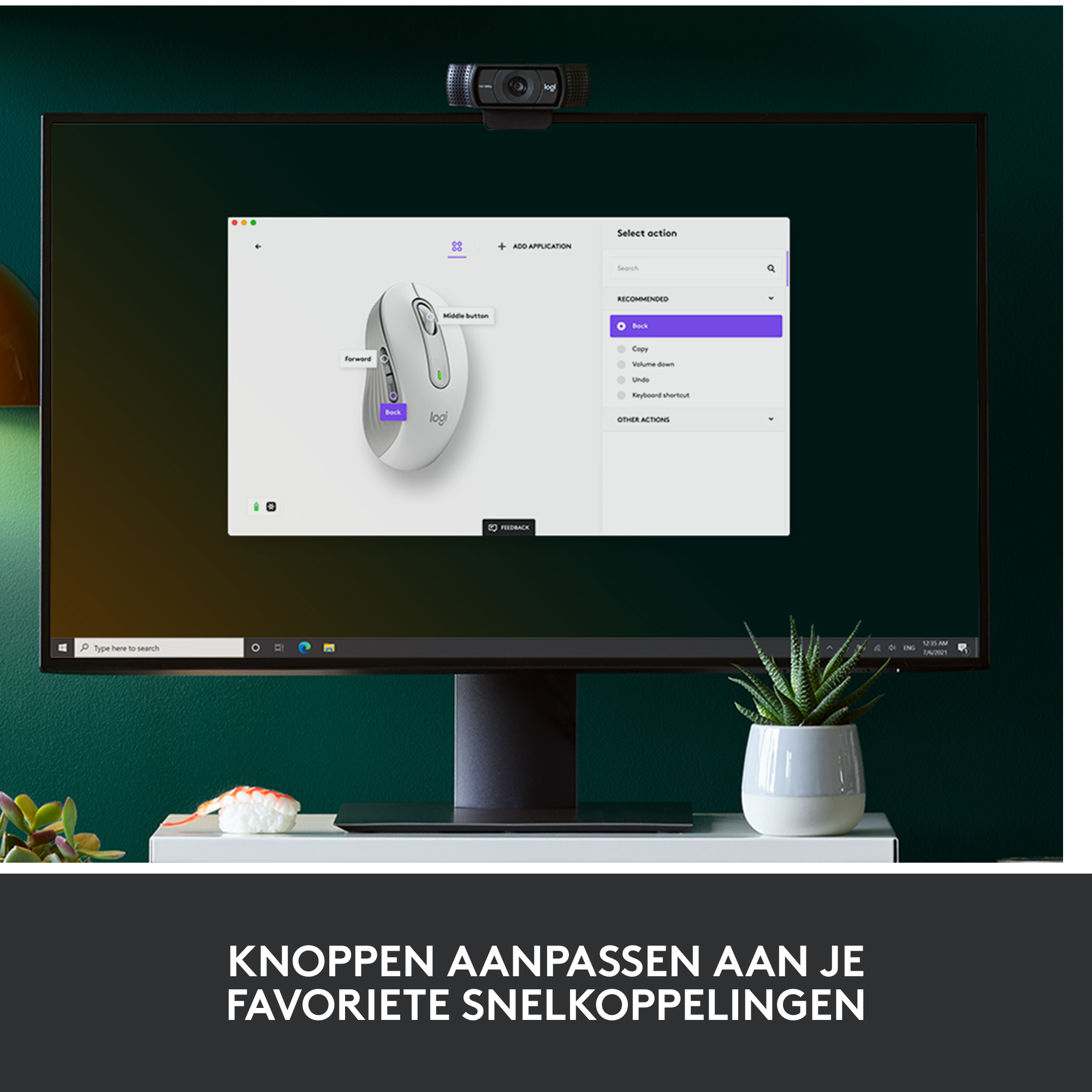 Draadloze Muis Logitech M650 Medium R Signature White