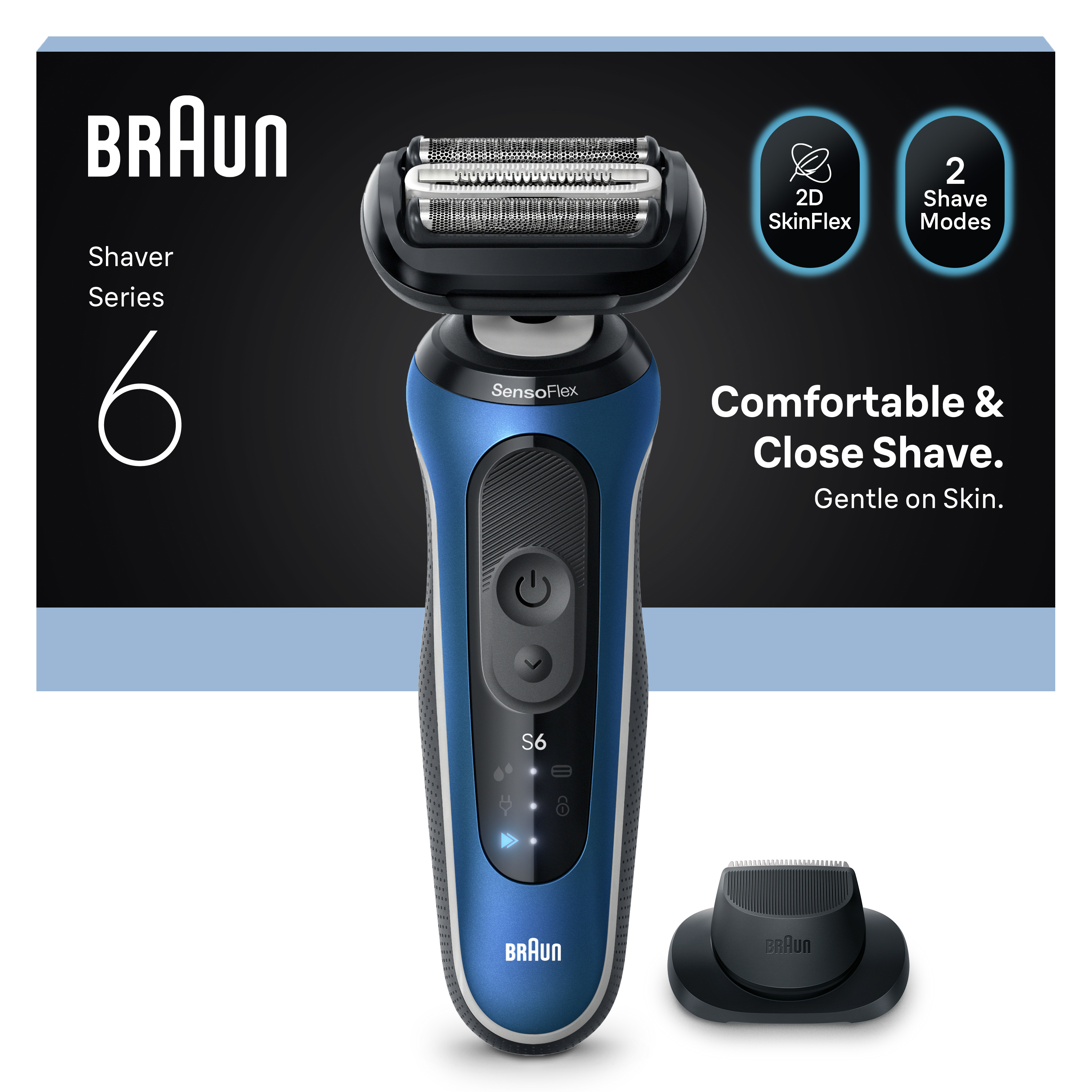 Scheerapparaat BRAUN 62-B1200s Series 6