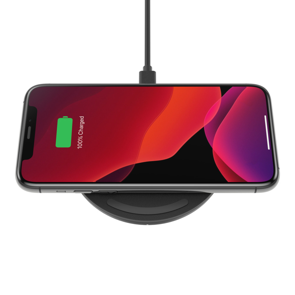 BELKIN WIRELESS CHARGING PAD BLACK & PSU 15W