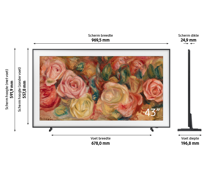 SAMSUNG THE FRAME QE43LS03DA